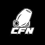 CFN logo featuring a stylized rocket icon above white text on black background
